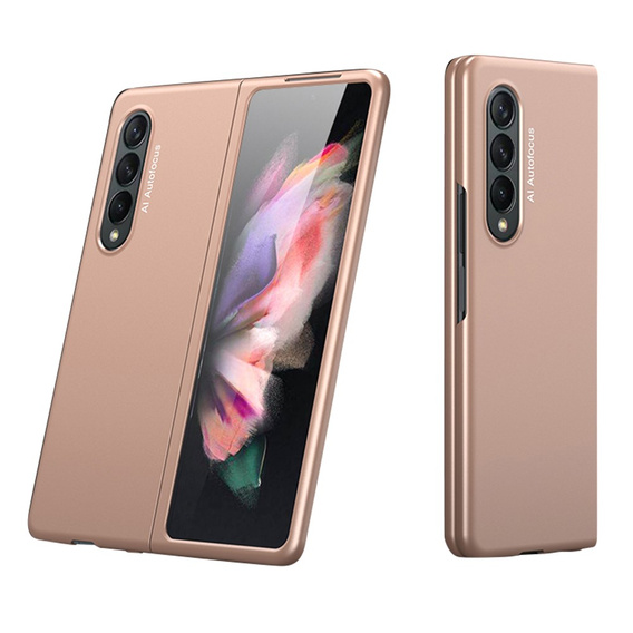 Etui GKK Hard PC do Samsung Galaxy Z Fold3 5G, Gold