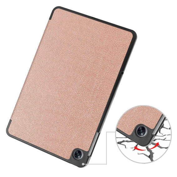 Etui do Oppo Pad Air, Smartcase, różowe rose gold