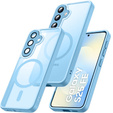 Etui Matt Case do iPhone 17, do MagSafe, półprzezroczyste niebieskie