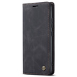 Etui CASEME do Xiaomi 12T / 12T Pro, Leather Wallet Case, czarne
