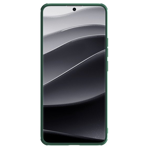 Etui do Xiaomi Redmi Note 14 Pro 5G / Xiaomi Poco X7 5G, pancerne Nillkin, CamShield Pro, zielone