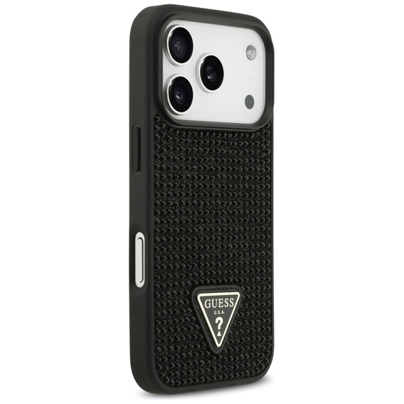 Etui GUESS Rhinestone Triangle Logo do iPhone 17 Pro