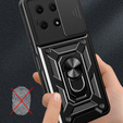 Etui pancerne do Honor X8a 4G, CamShield Slide, czarne
