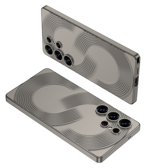 Etui do Samsung Galaxy S25 Ultra – GKK Ultra Slim, kolor titanium grey