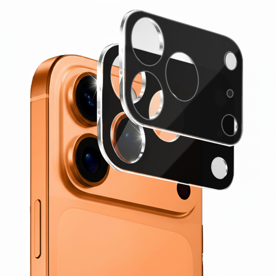 2x Szkło hartowane ERBORD na wyspę aparatów do iPhone 17 Pro Max