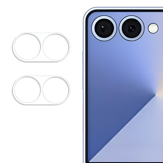 2x Szkło Hartowane ERBORD na aparat do Samsung Galaxy Z Flip7 5G – ochrona aparatu bez kompromisów