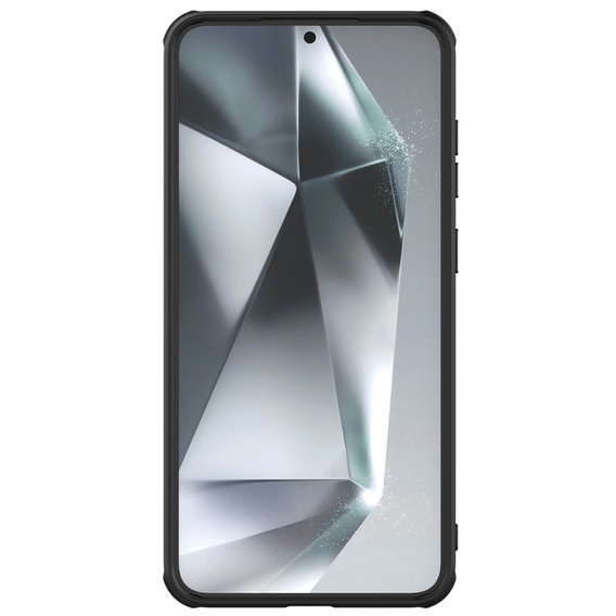 Etui NILLKIN do Samsung Galaxy S25+ Plus, Frosted Shield, do MagSafe, czarne