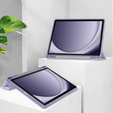 Etui Smartcase Hybrid do Samsung Galaxy Tab A9+, z miejscem na rysik – fioletowe Marble