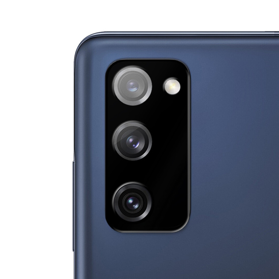 2x Szkło hartowane na aparat ERBORD do Samsung Galaxy S20 FE/ S20 FE 5G, czarne