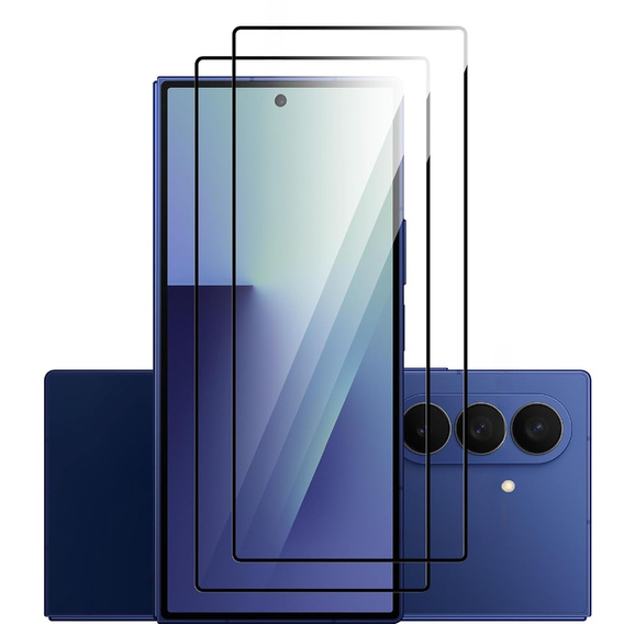 2x Szkło Hartowane ERBORD 3D do Samsung Galaxy Z Fold7 5G – ochrona zewnętrznego ekranu