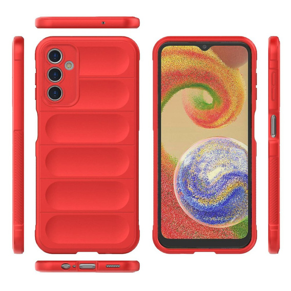 Etui do Samsung Galaxy A14 4G/5G, Gaming Shockproof, czerwone
