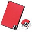 Etui do TCL Tab 10s 9081X / TCL Tab 10s 9080G 2021, Smartcase, czerwone