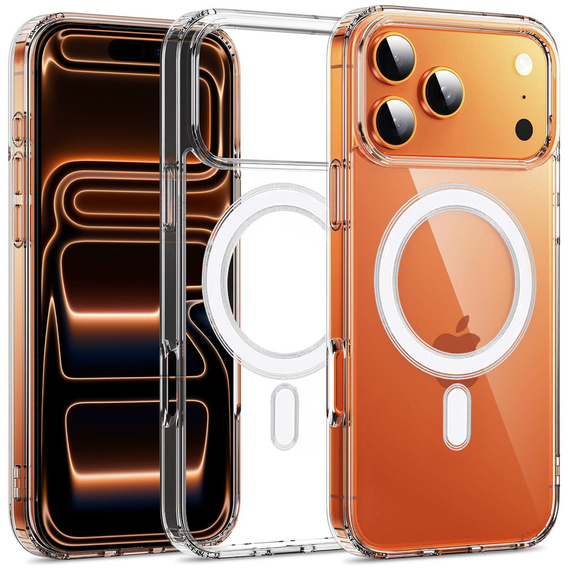 Etui magnetyczne TPU + Akryl do iPhone 17 Pro Max