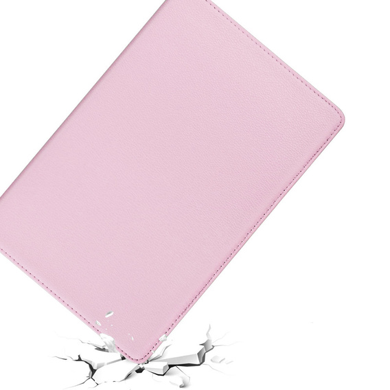 Etui do Lenovo Tab M10 Plus 10.6 Gen 3 TB-125F TB-128F, Obrotowe 360, Różowe rose gold