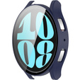 2w1 Etui + Szkło Hartowane  do Samsung Galaxy Watch 6 40mm, Granatowe