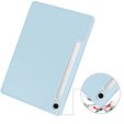 Etui do Samsung Galaxy Tab S10 FE+ Plus, Smartcase z miejscem na rysik, niebieskie