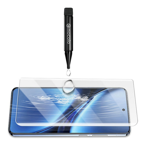 MOCOLO UV Liquid Film 3D Curved – szkło hartowane do Vivo X200 Pro 5G z pełnym zakrzywionym pokryciem