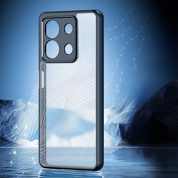 Etui DuxDucis do Xiaomi Redmi Note 13 5G, Aimo case, przezroczyste / czarne
