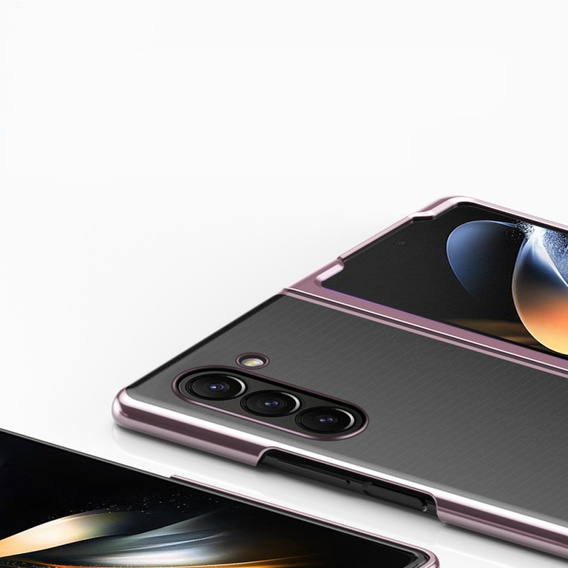 Etui do Samsung Galaxy Z Fold6 5G, Hard Electro PC, różowe