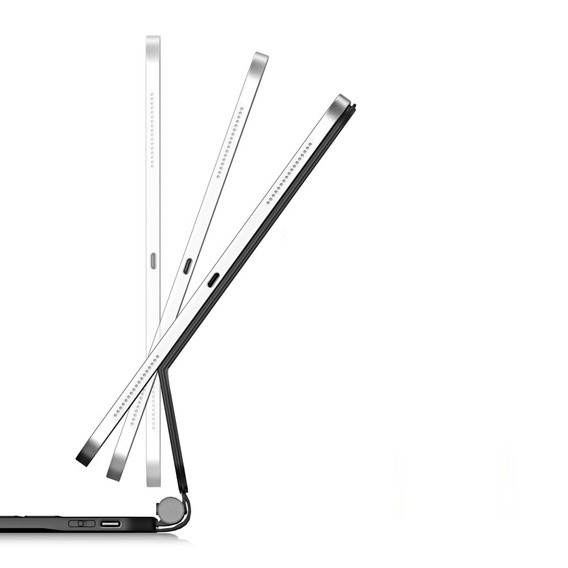 Etui z klawiaturą do iPad Pro 13" 2024 (7 gen.), Dux Ducis MK Series, czarne