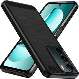 Etui Carbon do Realme C71 – wytrzymałość i sportowy styl, czarne