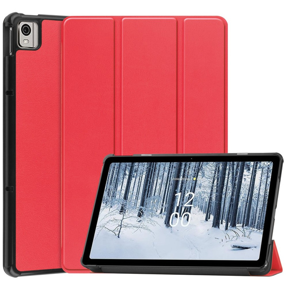 Etui do Nokia T21, Smartcase, czerwone