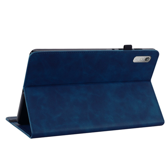 Etui do Lenovo Tab P11 Gen 2 TB350FU TB350XU 11.5", Wallet Pen Slot, niebieskie