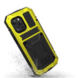 Etui do iPhone 13 Pro, R-JUST, pancerne, żółte
