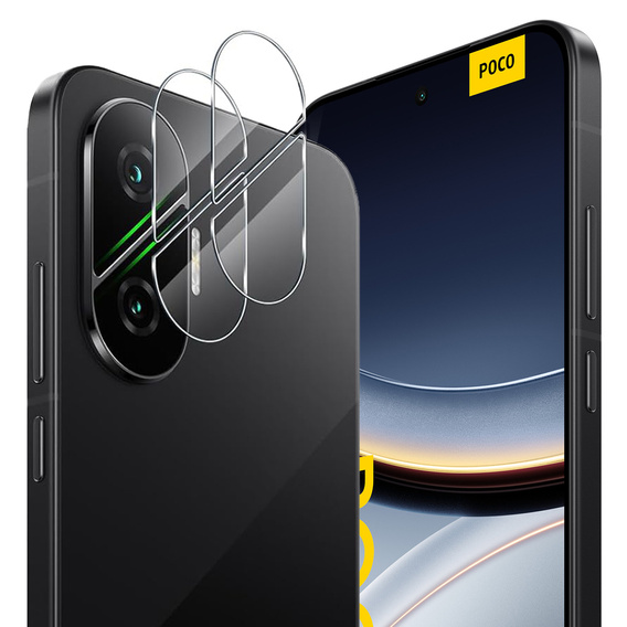 2x Szkło Hartowane ERBORD na aparat do Xiaomi Poco F7 5G – ochrona aparatu bez kompromisów