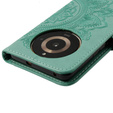 Etui z klapką do Realme 11 Pro 5G / Pro+ 5G, Mandala, zielone