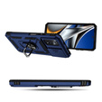 Etui pancerne do Xiaomi Poco X4 Pro 5G, CamShield Slide, niebieskie