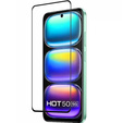 Szkło Hartowane 3D do Infinix Hot 50 4G, czarna ramka