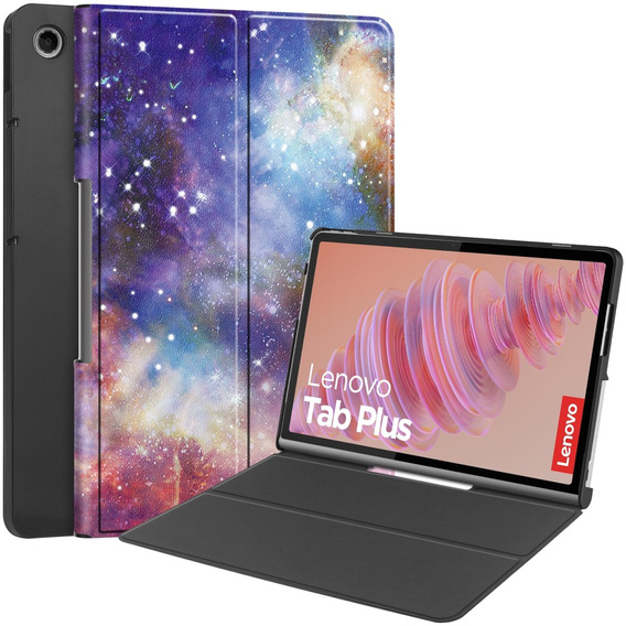 Etui do Lenovo Tab Plus, Smartcase, galaxy