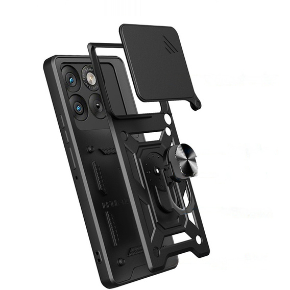 Etui pancerne CamShield Slide z osłoną aparatu i ringiem do Motorola Edge 70