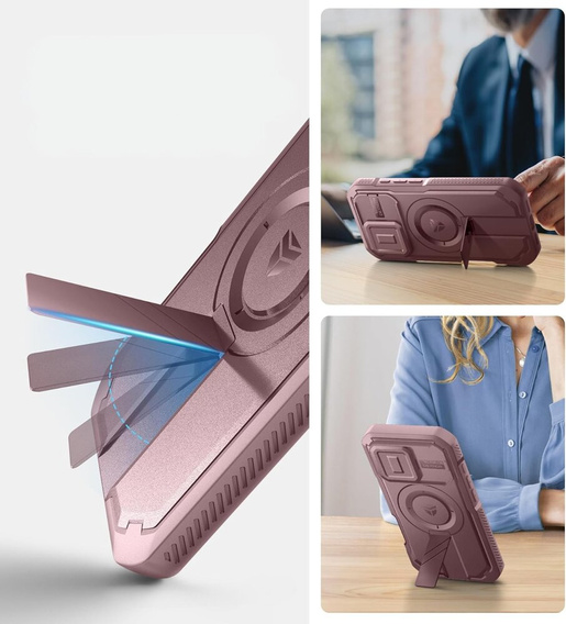 Etui pancerne Dexnor CamProtect z MagSafe do iPhone 16 Pro