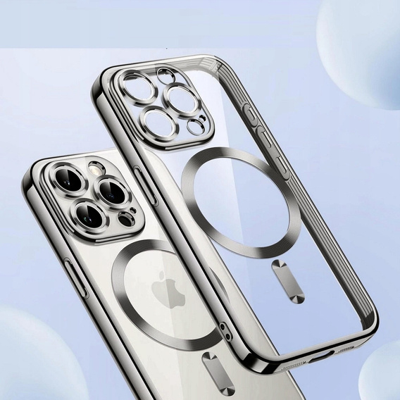 Etui do iPhone 16 Pro, Electro MagSafe, tytanowe szare + Szkło na ekran