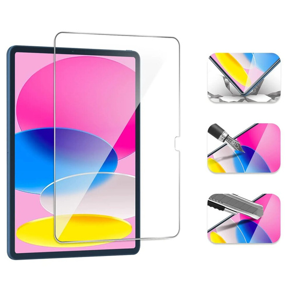 Szkło Ochronne 9H do iPad 10.9" (2022) i iPad 11" (2025) – Precyzyjne Dopasowanie i Wysoka Odporność