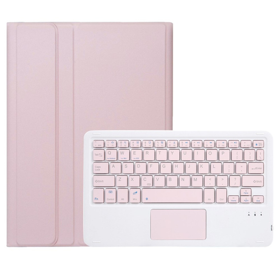 Etui z klawiaturą do Xiaomi Pad 6 / 6 Pro, Touchpad, różowe