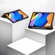 Etui do Lenovo Idea Tab 11" 2025 TB336FU TB336ZU, podstawka, Smartcase z miejscem na rysik, szare