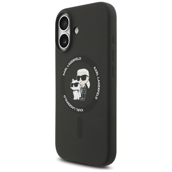 Etui Karl Lagerfeld Silicone Body Ring MagSafe do Apple iPhone 17