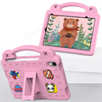 Etui do iPad mini 8.3" 2021 (6 gen.) / iPad mini 8.3" 2024 (7 gen.), Cute Patterns, z podstawką, różowe