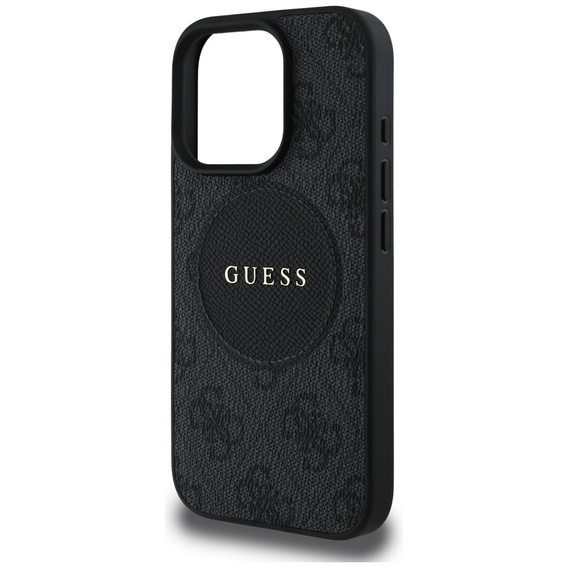 Etui Guess 4G Circle with Classic Logo, do MagSafe do iPhone 16 Pro