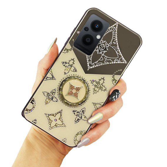 Etui Fashion do Oppo Reno7 Lite, różowe