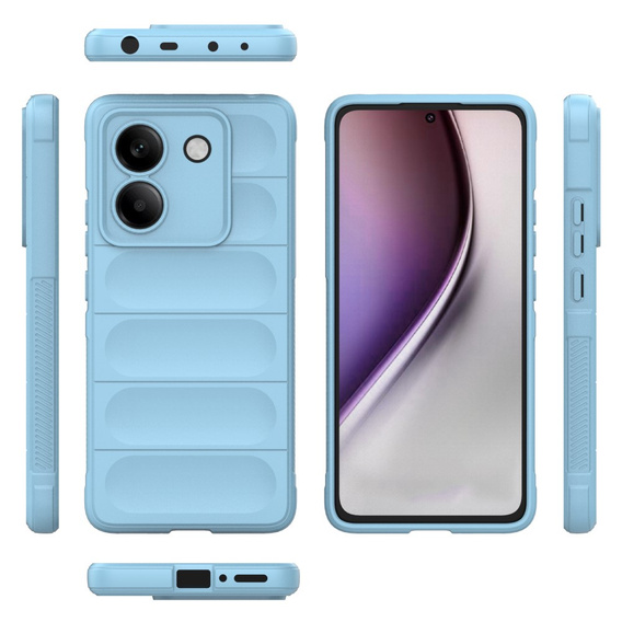 Etui do Xiaomi Poco M7 Pro 5G, Gaming Shockproof, niebieskie