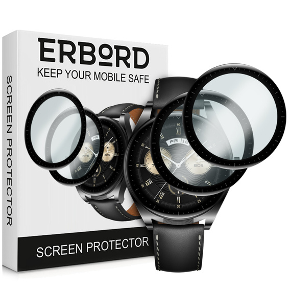 2x Szkło Hybrydowe ERBORD do Huawei Watch Buds