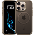 Etui BENKS do iPhone 16 Pro, Mist Metal Frame, do MagSafe, desert titanium