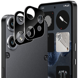2x Szkło Hartowane ERBORD na aparat do CMF Nothing Phone 2 Pro – ochrona aparatu bez kompromisów - czarne