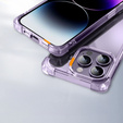 Etui do iPhone 14 Pro, ERBORD CornerShield, fioletowe