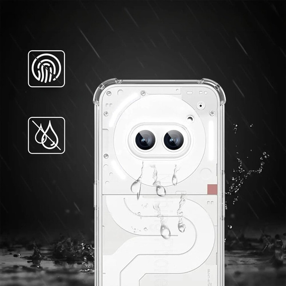 Etui do Nothing Phone 2a, Dropproof, przezroczyste