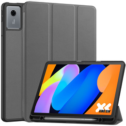 Etui do Lenovo Idea Tab 11" 2025 TB336FU TB336ZU, podstawka, Smartcase z miejscem na rysik, szare